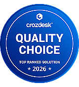 "Quality of Choice" award by Crozdesk