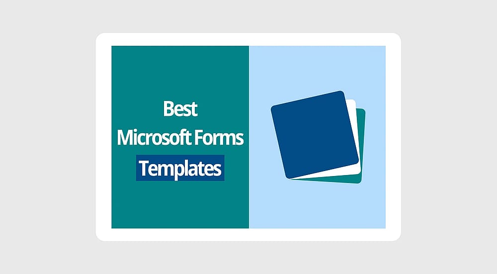10 Melhores modelos de formulário no Microsoft Forms