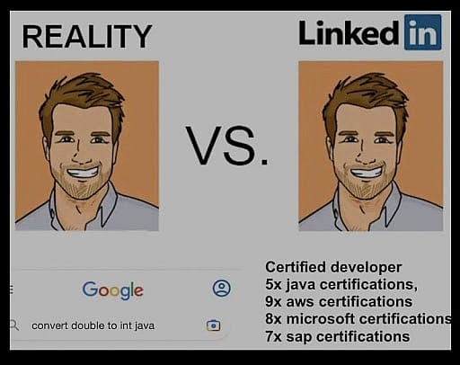 #28 Developer Meme - Source: LinkedIn