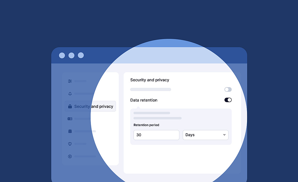forms.app allows you to control how long you retain data, automatically 💾