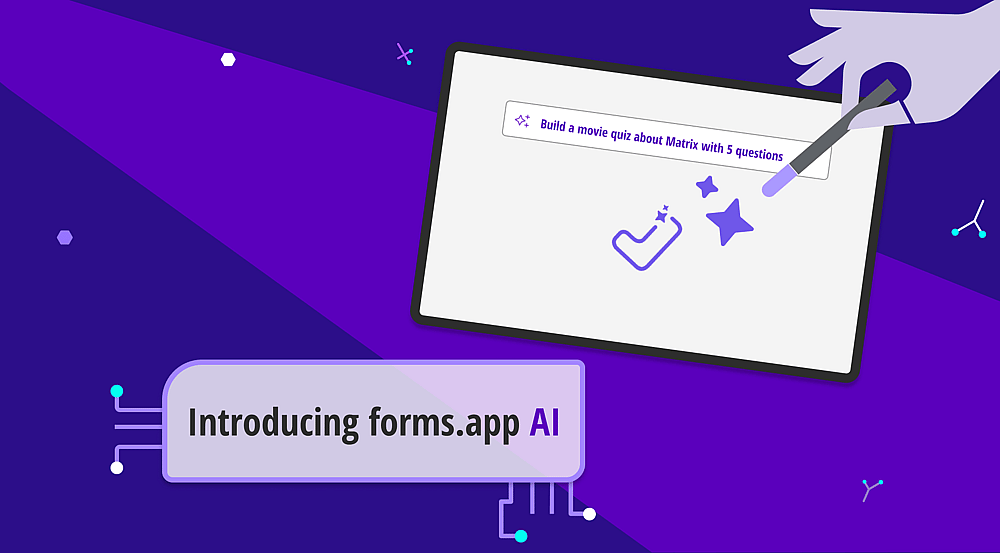 Einführung von forms.app AI: Der beste KI-Formular-Assistent