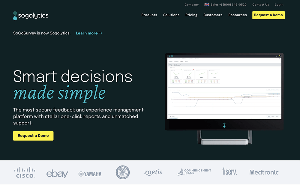 #2 AskNicely alternative - sogolytics (SoGoSurvey) 