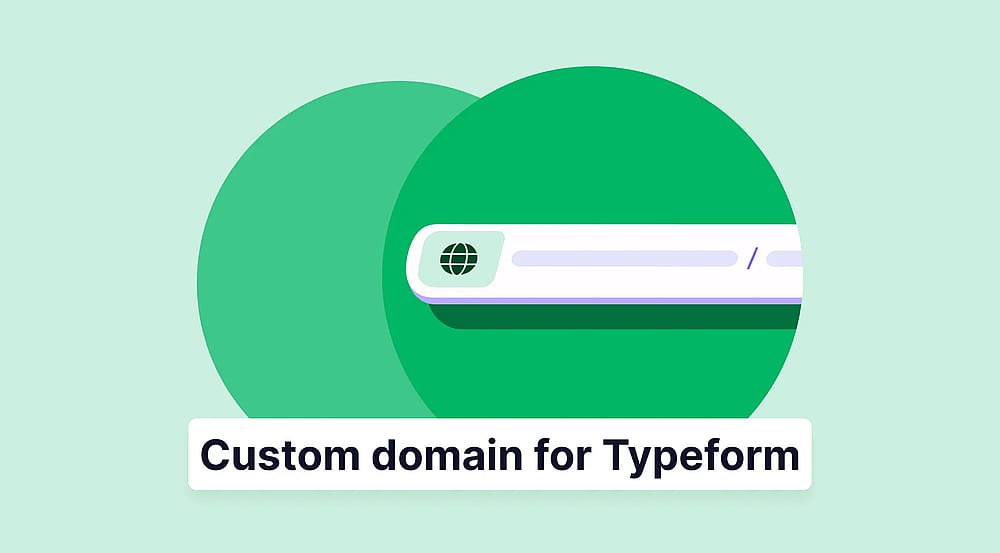 Como configurar um domínio personalizado no Typeform