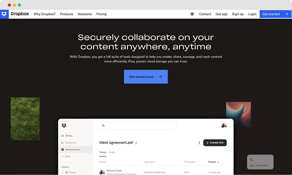 #3 Wesentliche Tools für Unternehmer im Jahr 2024 - Dropbox