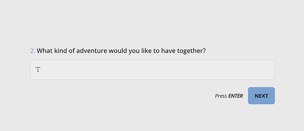 A random question to ask a couple
