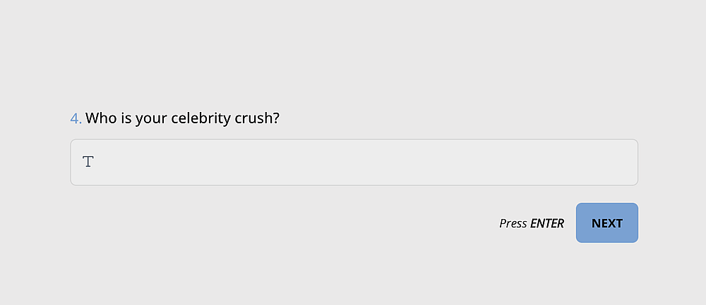 A random question to ask friends