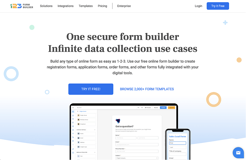 #11 AskNicely alternative - 123FormBuilder