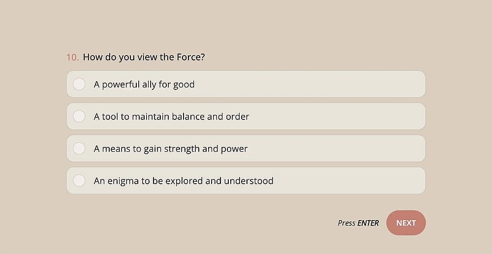 Uma pergunta sobre Star Wars