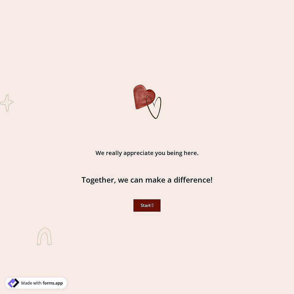 Donation Form Template