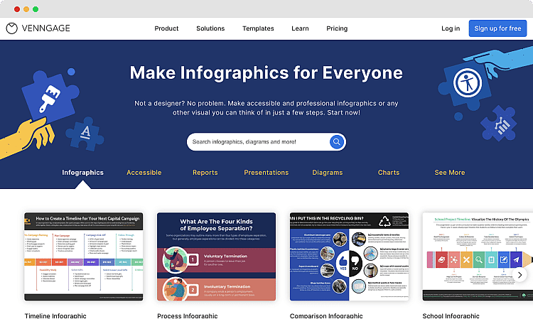 #26 Best marketing tools - Venngage