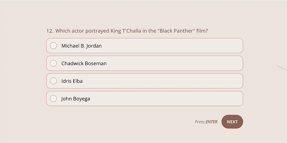 Uma pergunta de teste sobre a cultura negra