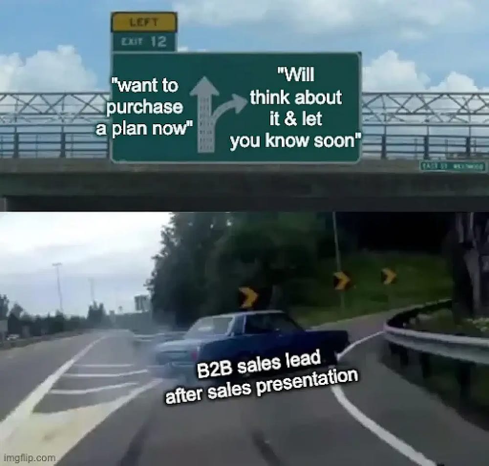 #16 B2B Marketing Meme - Fuente:&nbsp;smartreach