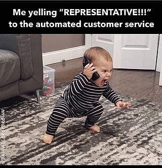 #3 Customer Service Meme - Source:&nbsp;Pinterest