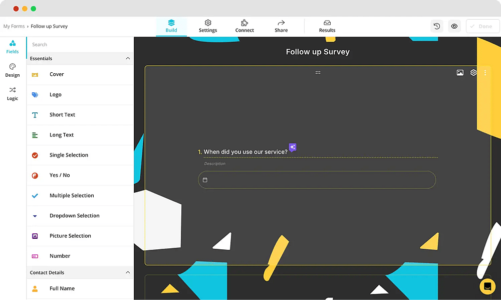 Add your follow-up questions