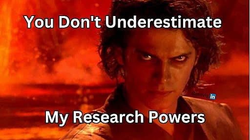 #34 Market Research Meme - Source:&nbsp;LinkedIn