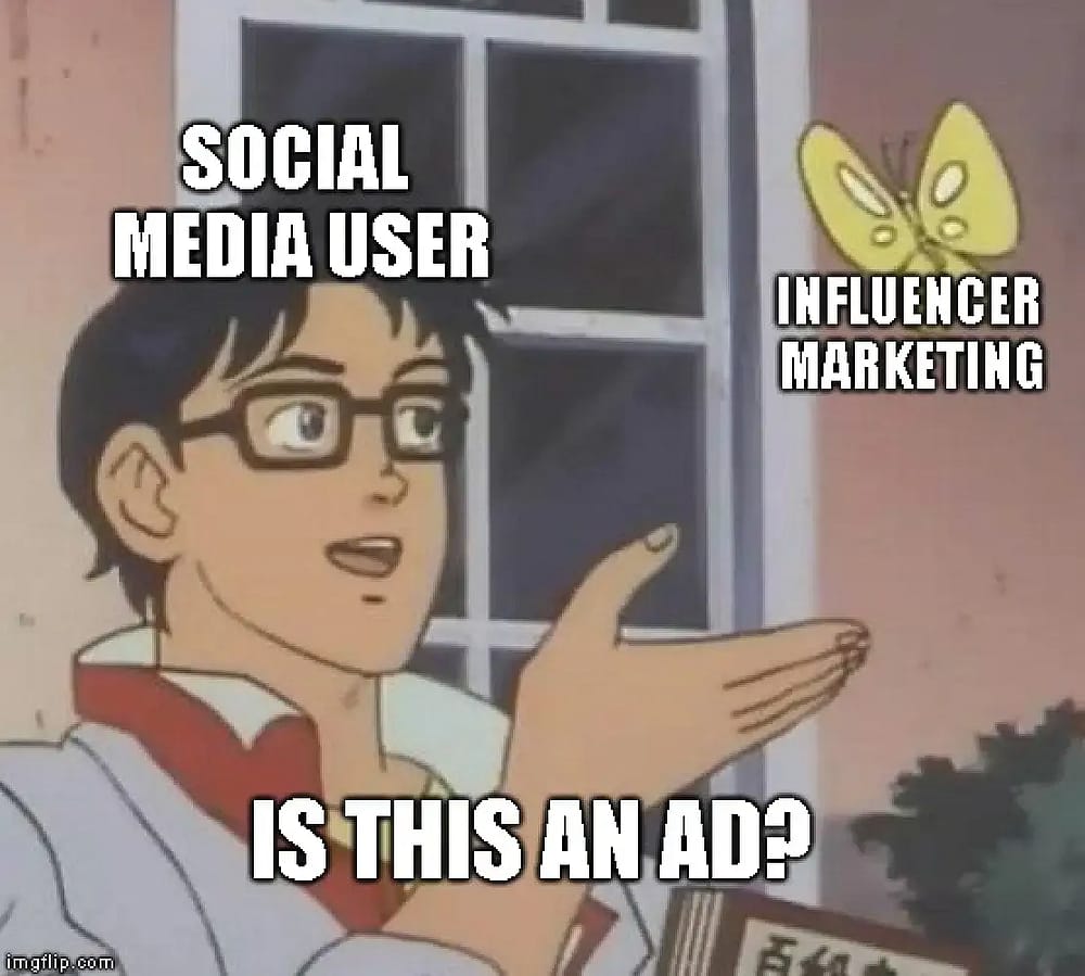 #10 Influencer Marketing Meme - Fuente: brafton