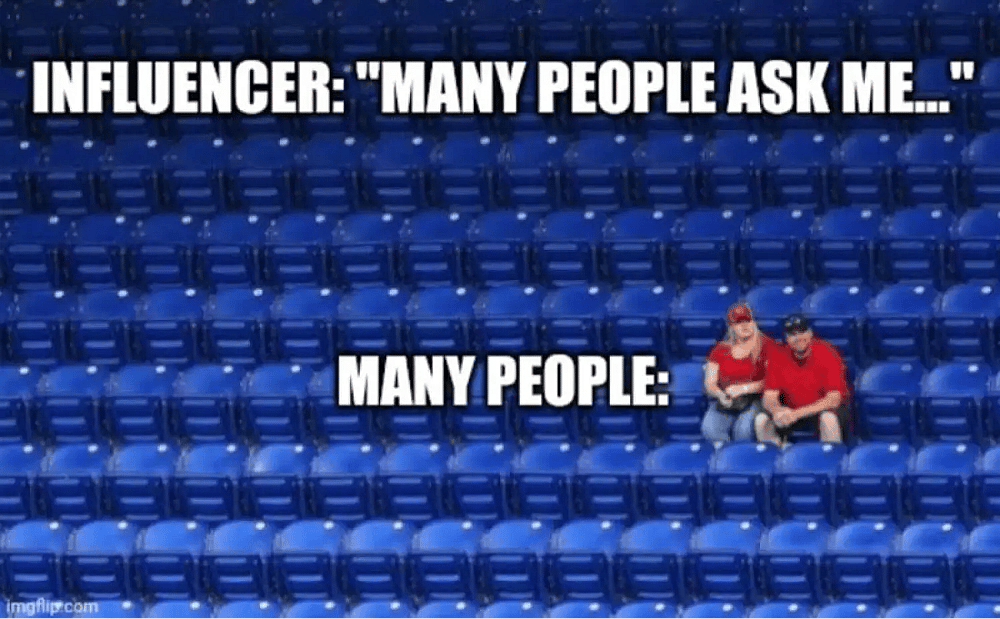 #18 Influencer Marketing Meme - Fuente: LinkedIn