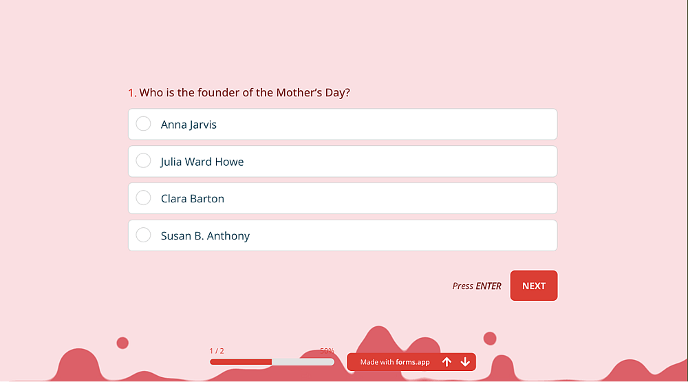 A trivia question about Mother’s Day