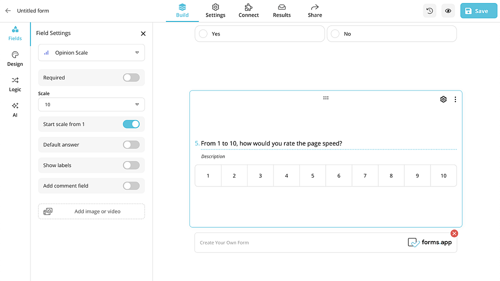 Edit your survey