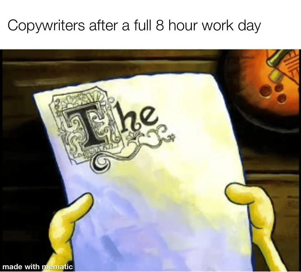 #11 Meme de Marketing de Conteúdo - Fonte:&nbsp;Selzy