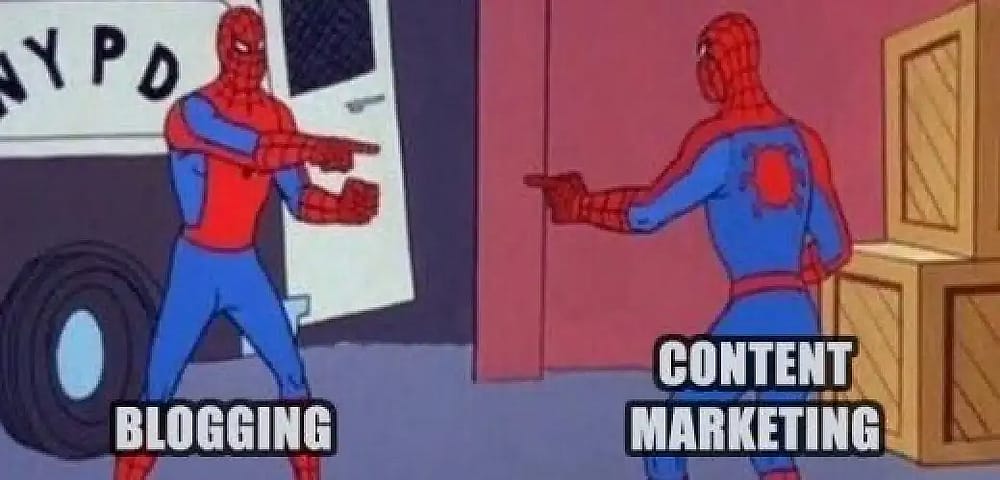 #16 Meme de Marketing de Conteúdo - Fonte:&nbsp;Pinterest
