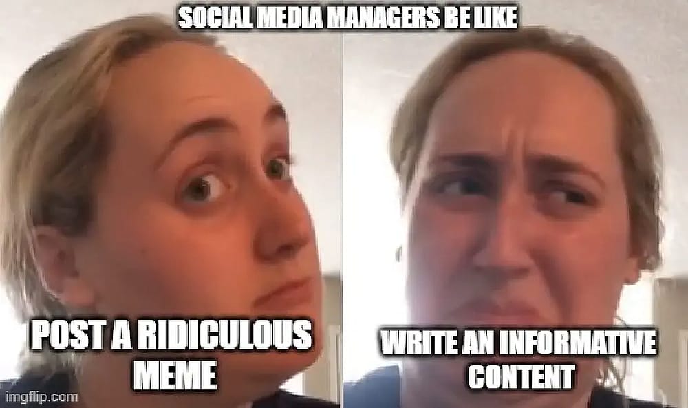 #19 Meme de Marketing de Conteúdo - Fonte:&nbsp;imgflip