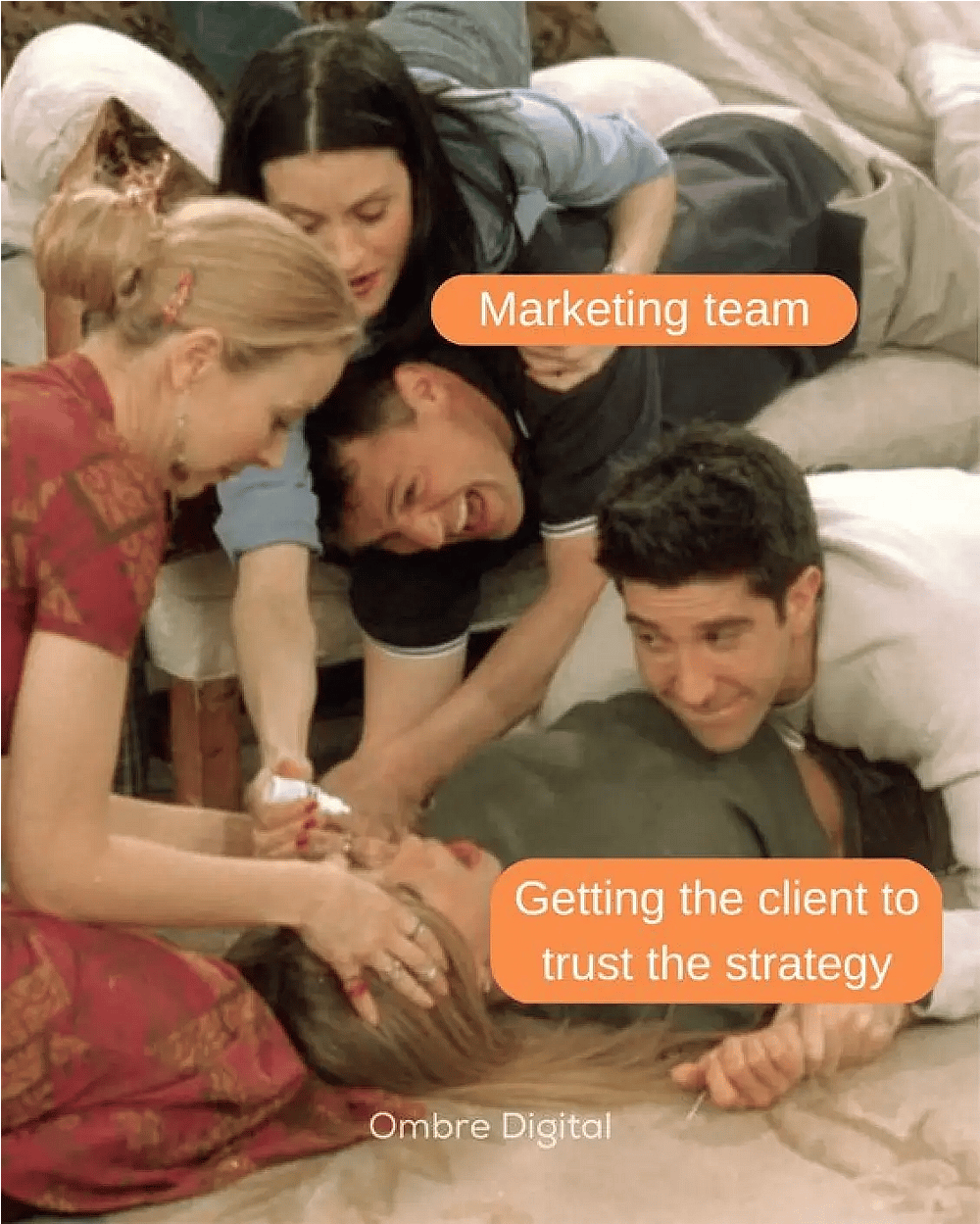 #28 Meme de Marketing de Conteúdo - Fonte:&nbsp;Pinterest