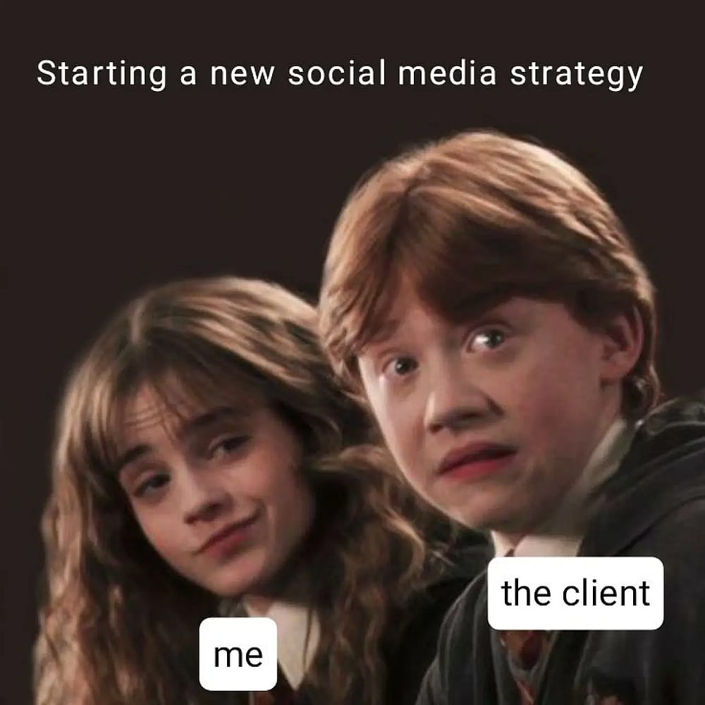 #3 Meme de Marketing de Conteúdo - Fonte: Pinterest
