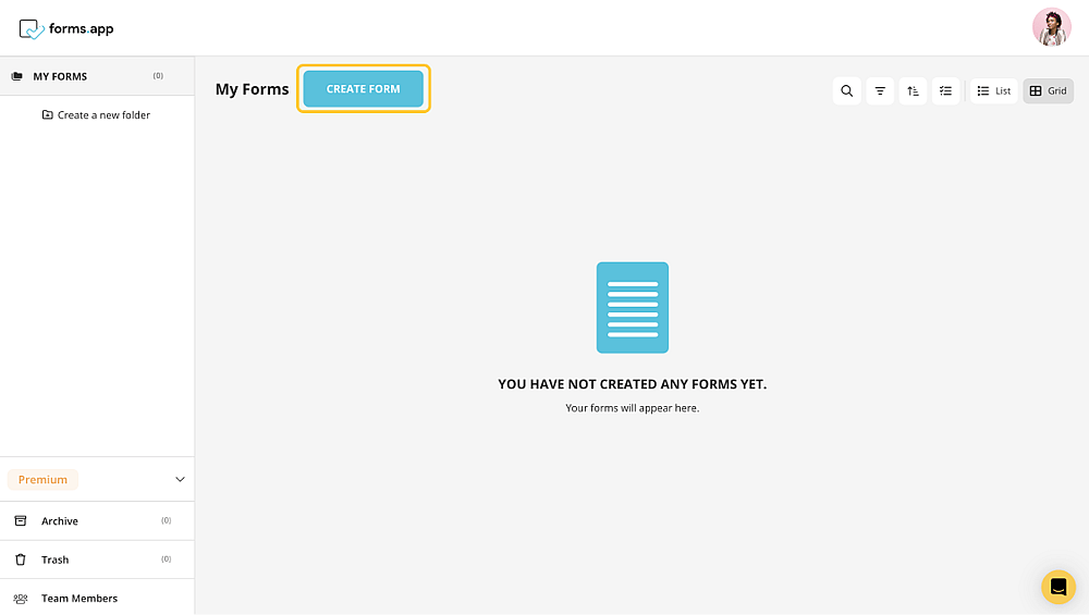 Step 1 - Sign in and go to the dashboard