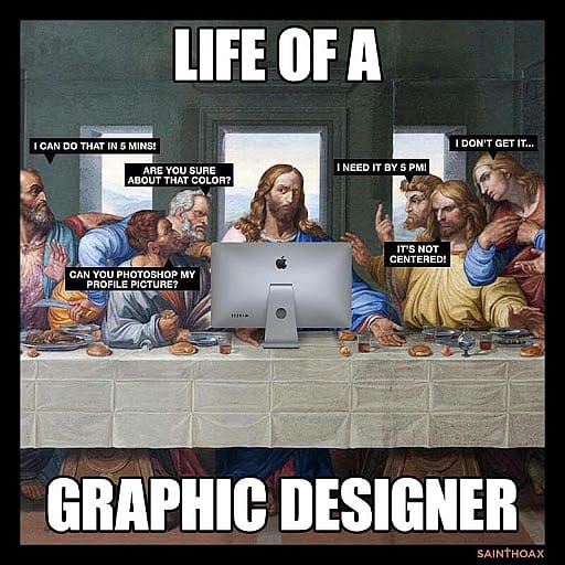 &nbsp; #1 Designer Meme - Source:&nbsp;Flux Academy