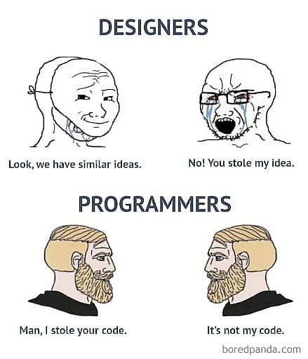 #1 Developer Meme - Source:&nbsp;boredpanda