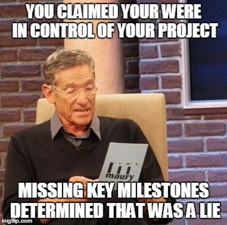#13 Project Management Meme - Source: visor.us