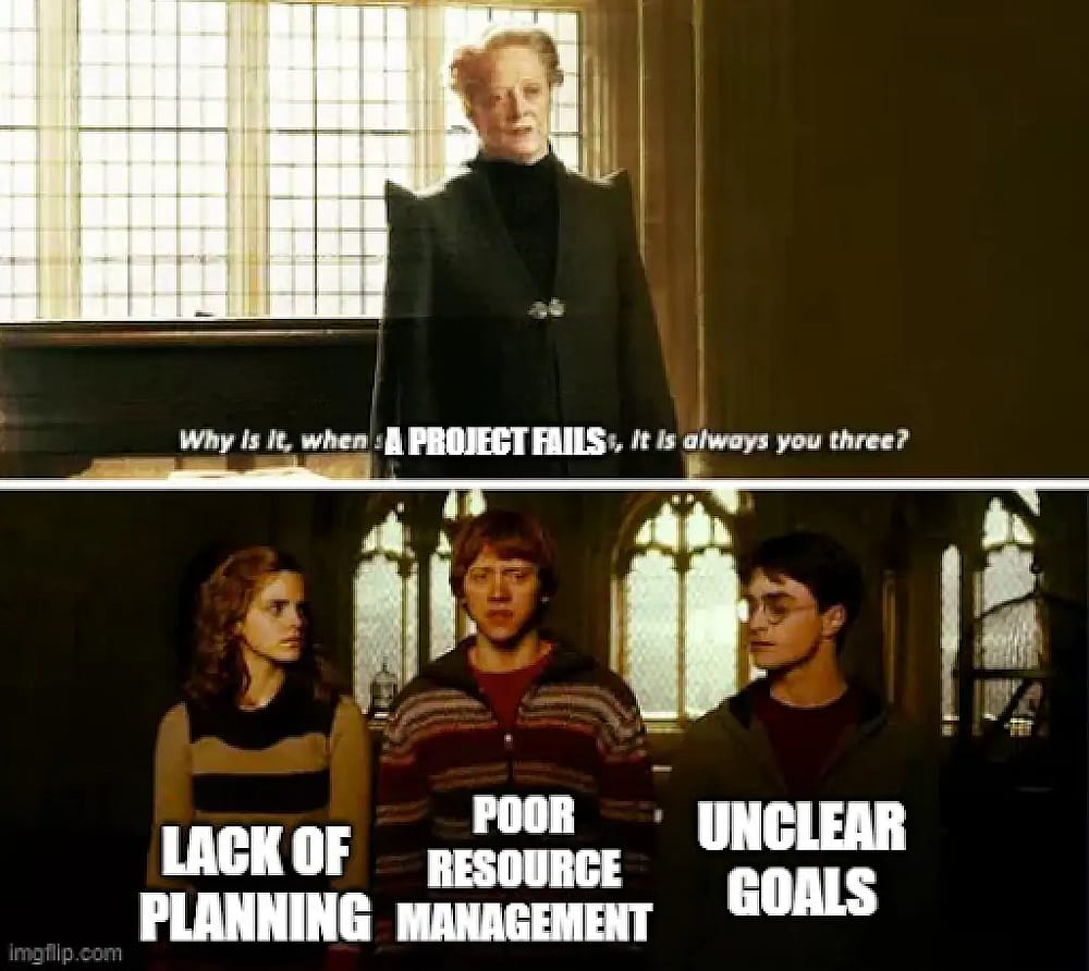 #4 Project Management Meme - Source: Plaky