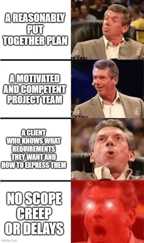 #41 Project Management Meme - Source: Plaky