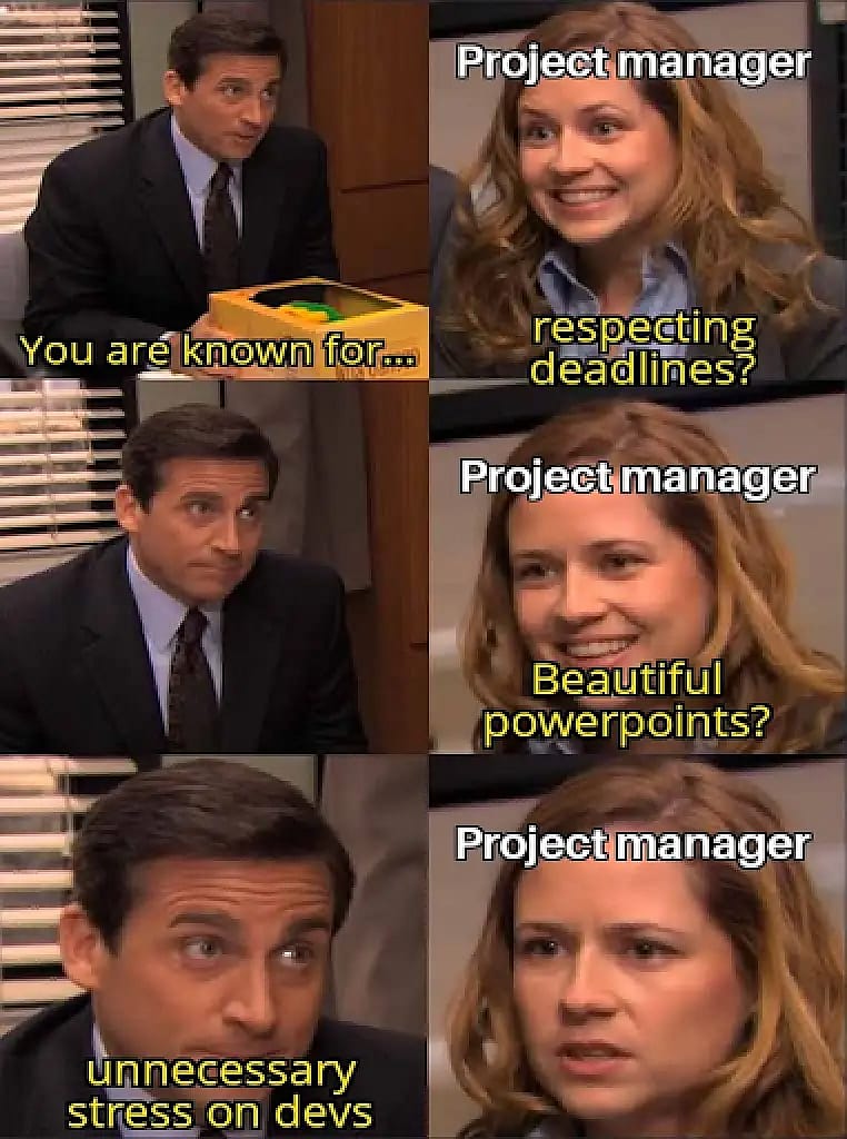 #50 Project Management Meme - Source: makesaasbetter.com