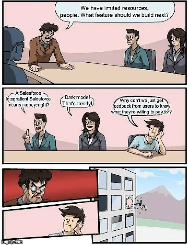 #55 Project Management Meme - Source: canny.io