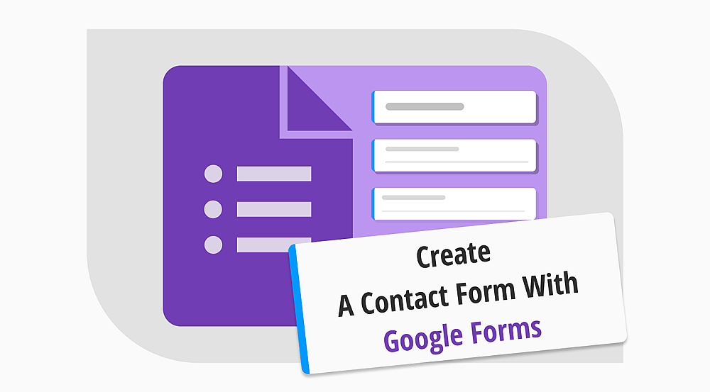 Wie man ein Kontaktformular mit Google Forms für Ihre Website erstellt