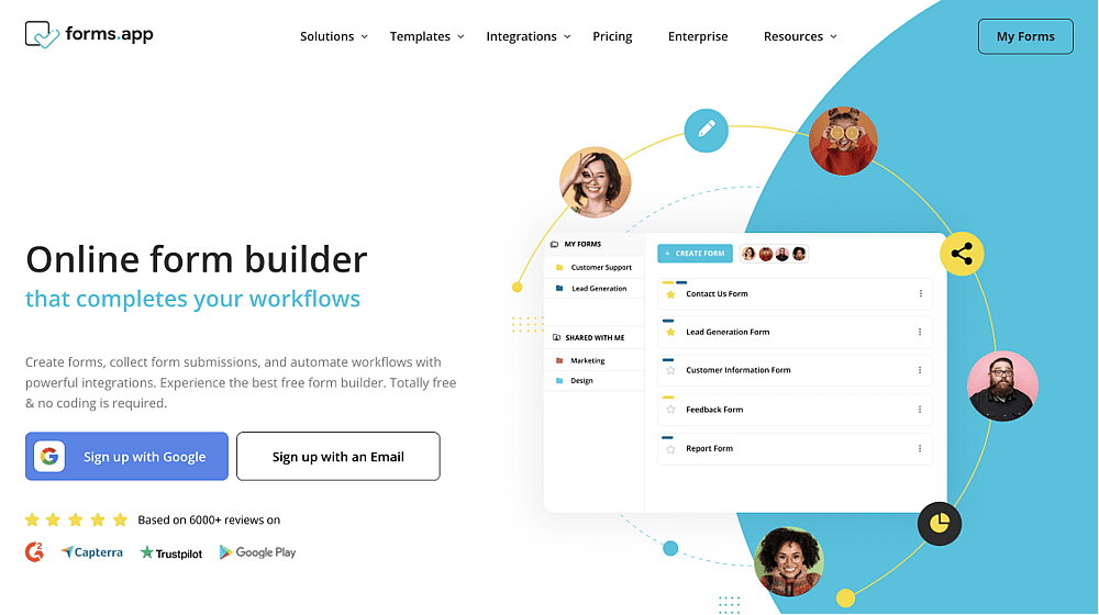 Opening forms.app