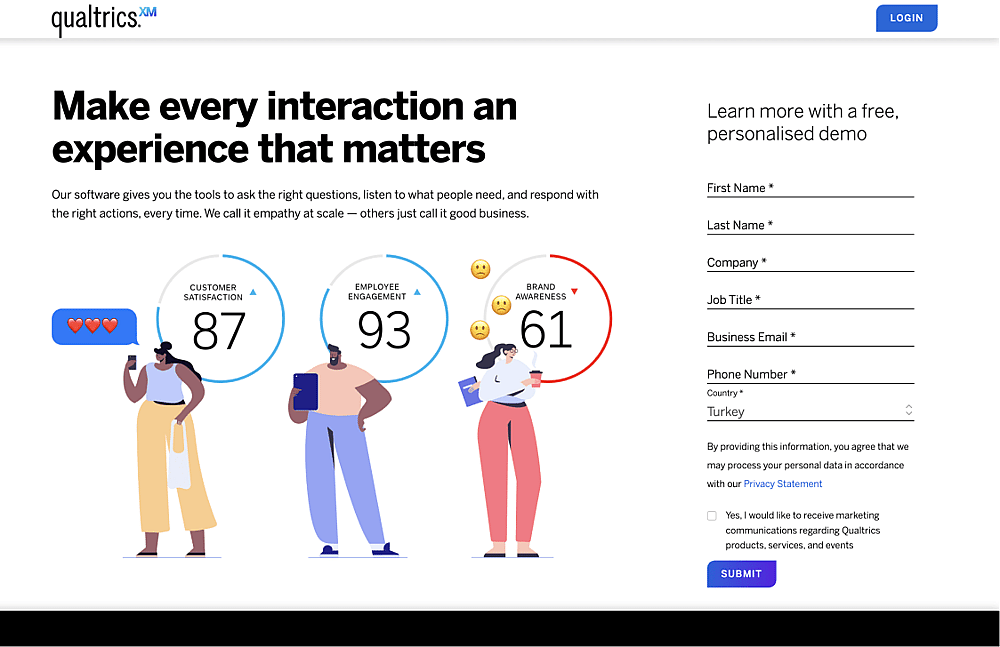#11 Alternative à SurveyMonkey - Qualtrics