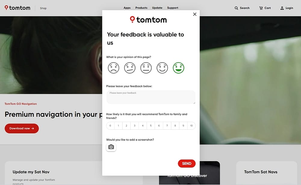 Fonte da imagem: Captura de tela: TomTom