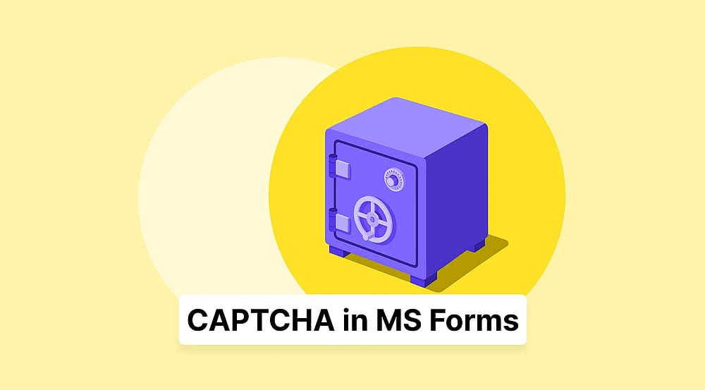 Can you add CAPTCHA to Microsoft Forms?