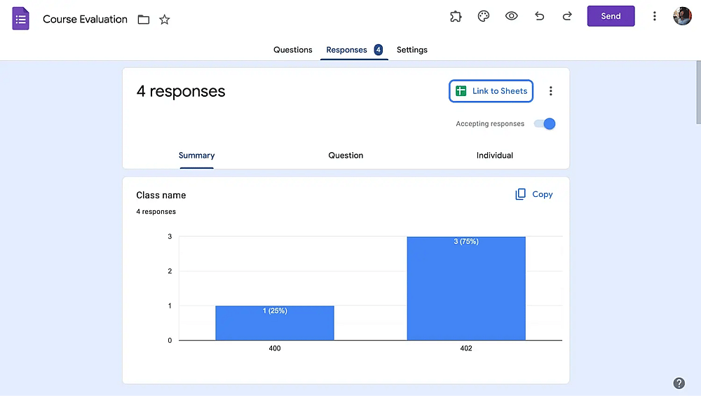 Verbinde mit Google Sheets
