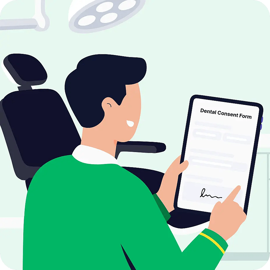 Collect dental consent with ease