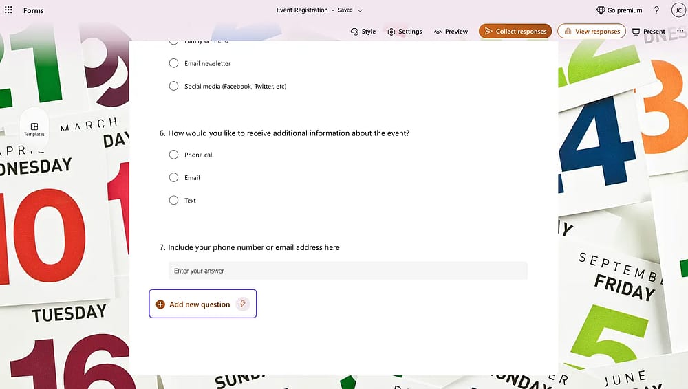 Add your questions