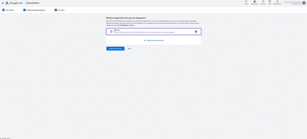 An image showing the “Sign-up” option, which needs to be selected