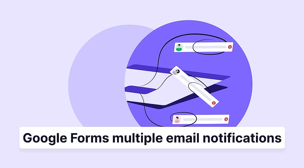 How to send Google Form responses to multiple email addresses (5 Methods)
