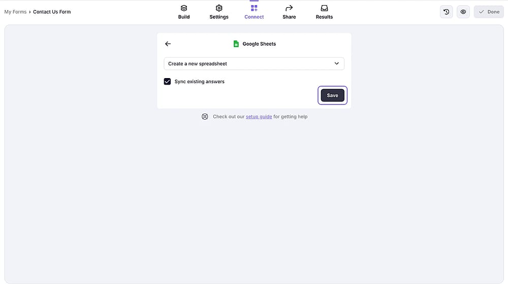An image showing the “Save” button you need to press once you have adjusted the settings