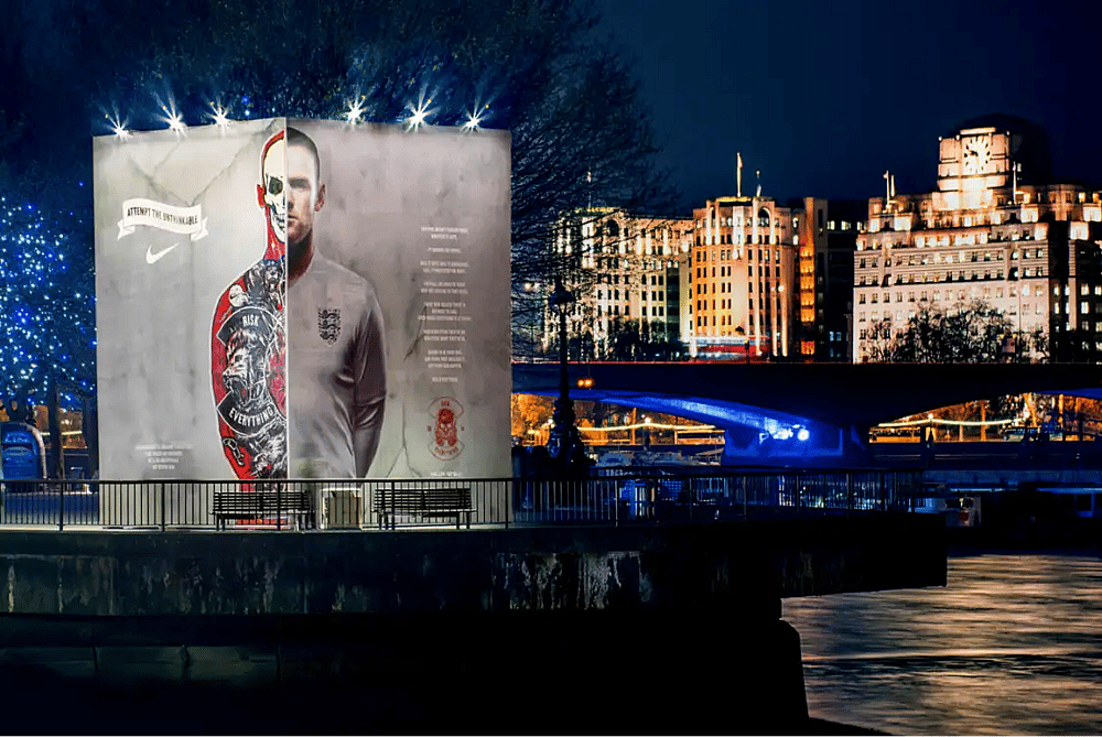 Nike’s event ambush marketing example (Source: Strong Island)