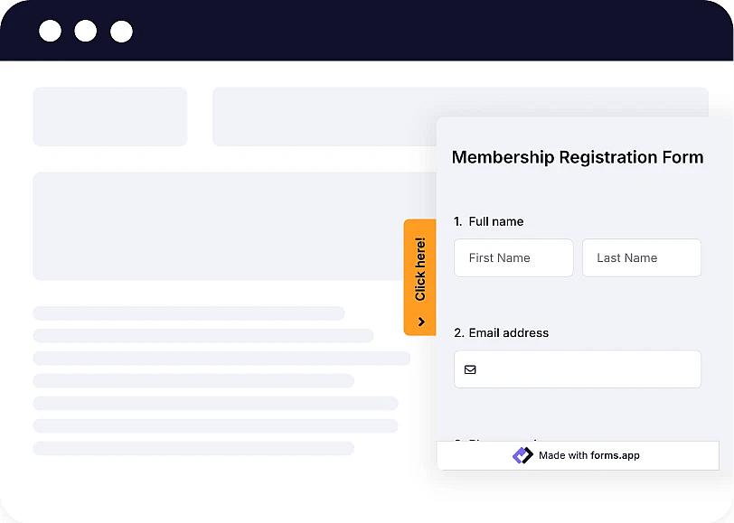 An image showing an example of your feedback button and how it looks on the page