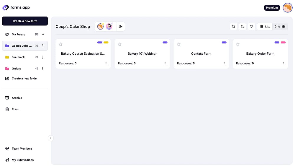 An image showing how you can access the folder needed simply by clicking it from the left menu